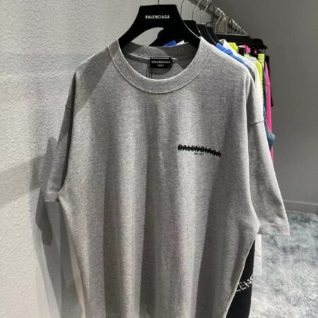 Balenciaga grey new season oversize t-shirt