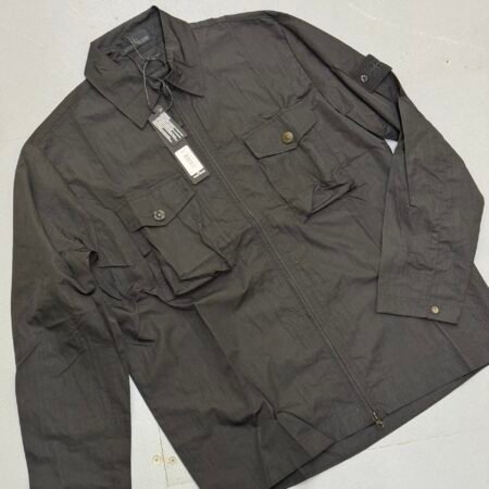 Stone island windbreaker black