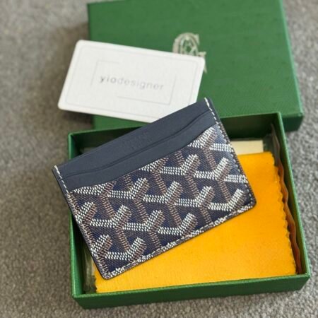 Goyard card holder Black