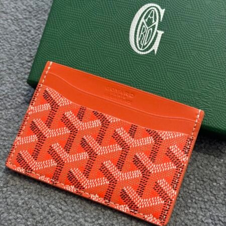 Goyard card holder Orange