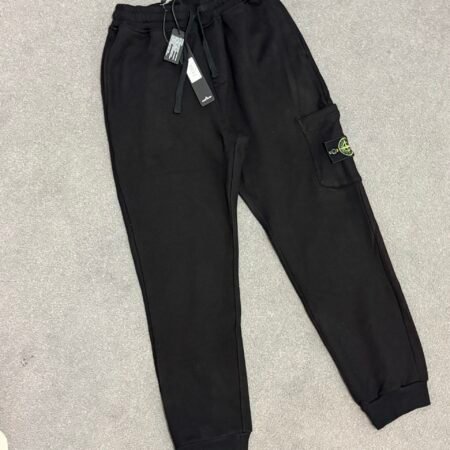 Stone island tracksuit jogger black