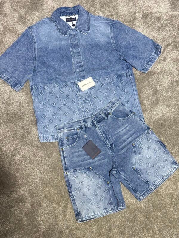 Lv denim shirt