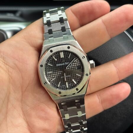 AP royal oak 37 mm grey dial Silver
