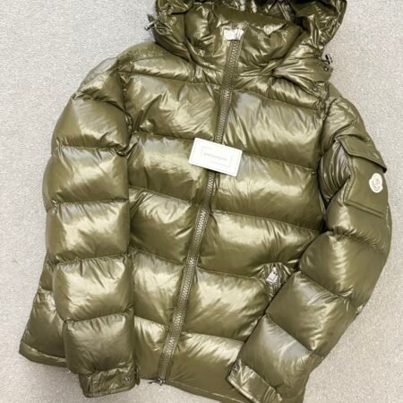 Moncler maya coat kakhi